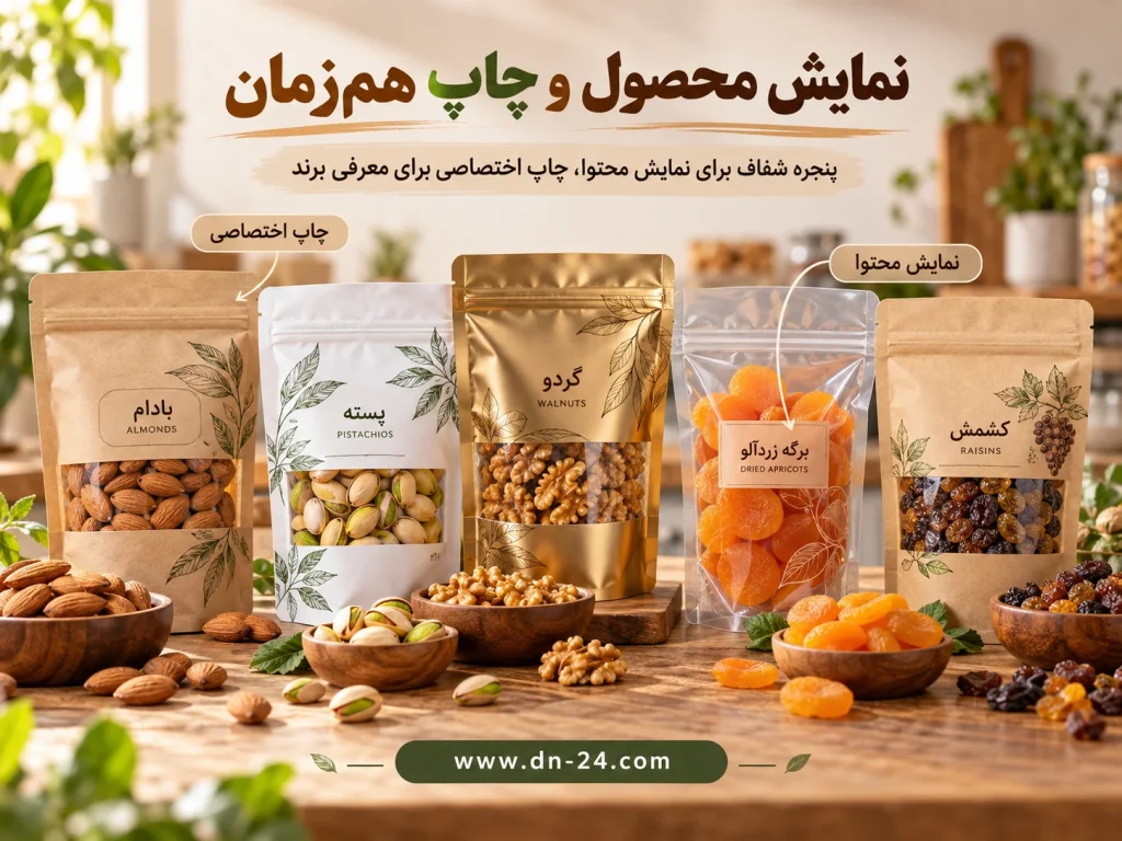 نمایش محصول و چاپ را هم‌زمان طراحی کنید
